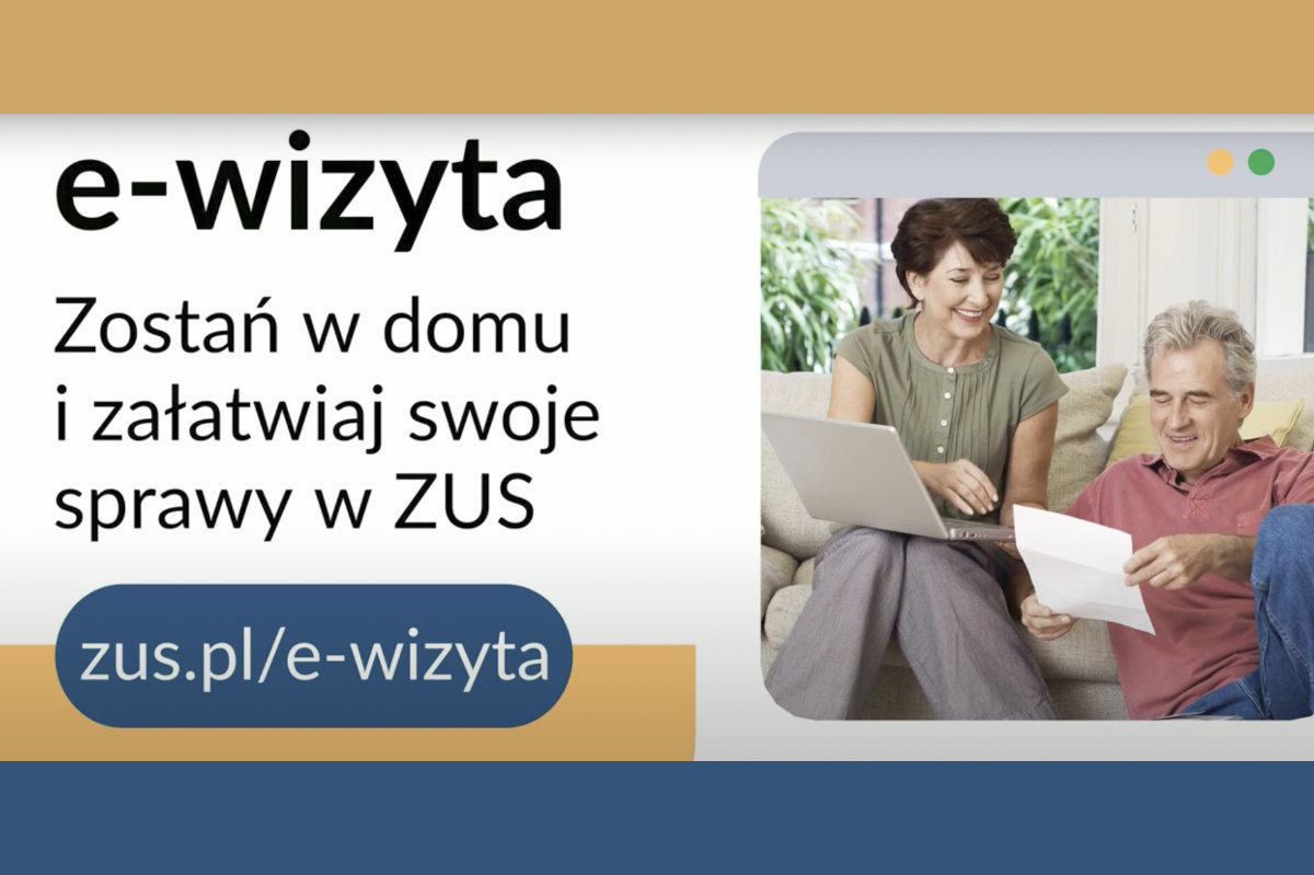 Wizyta w ZUS bez wychodzenia z domu!
