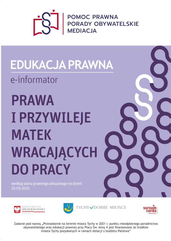 TYCHY_E-informator_prawa_i_przywileje_matek_wracajacych_do_pracy