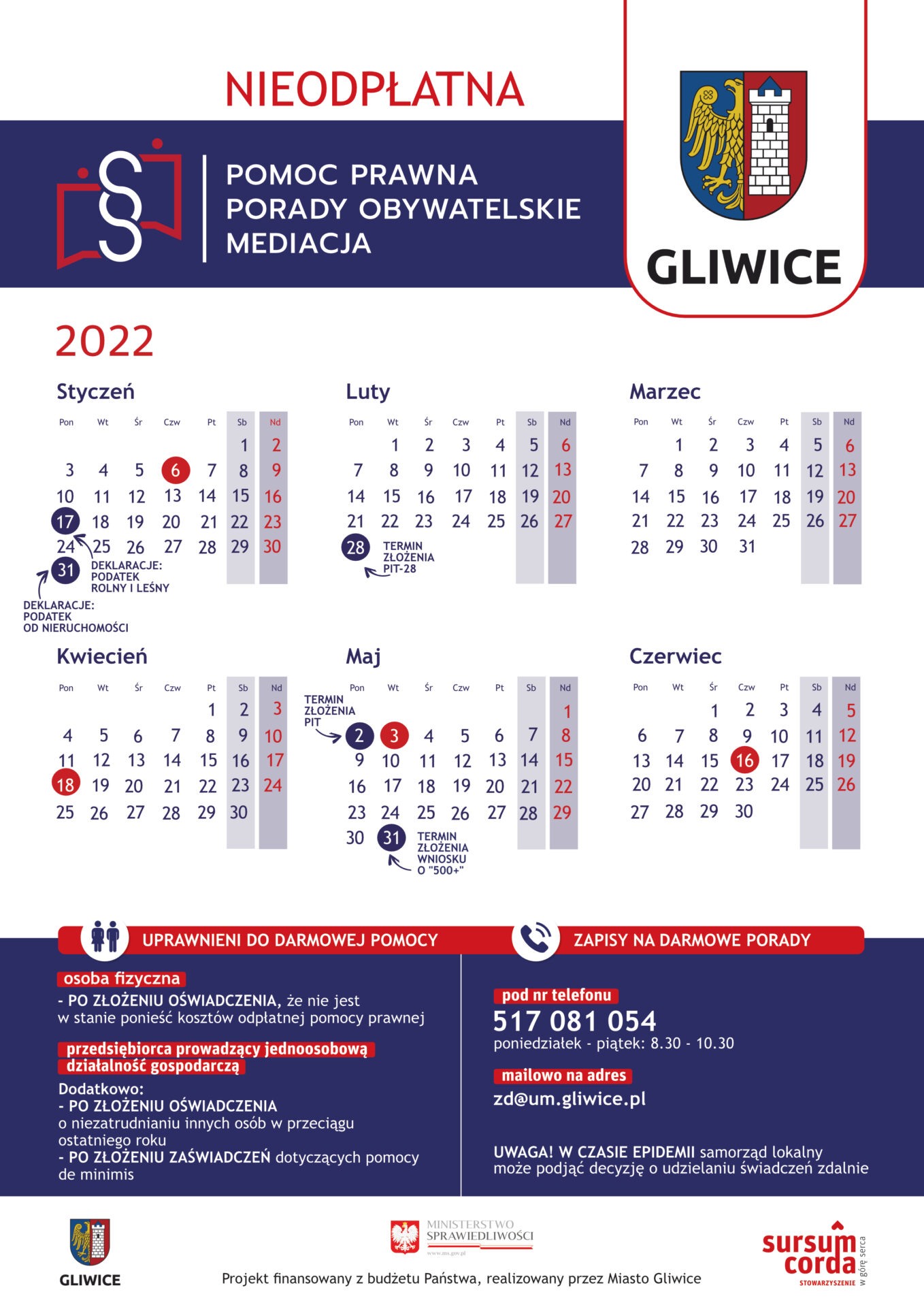 GLIWICE_kalendarz_A4_2022