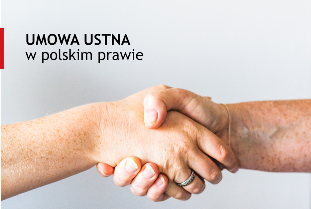 Umowa ustna w polskim prawie - graf