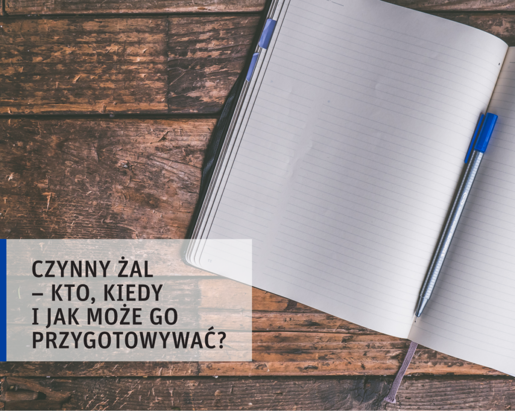 Czynny żal - kto, kiedy i jak może go przygotowywać?
