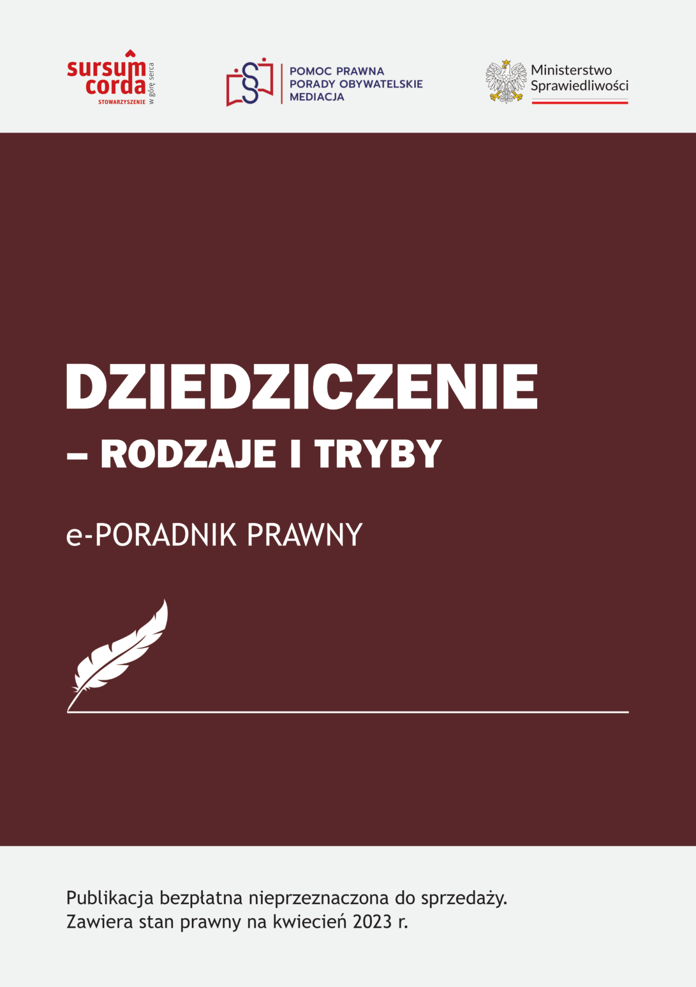 E-poradnik prawny -Dziedziczenie - rodzaje tryby