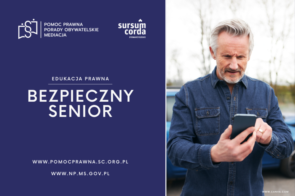 Bezpieczny senior - oszustwa telefoniczne