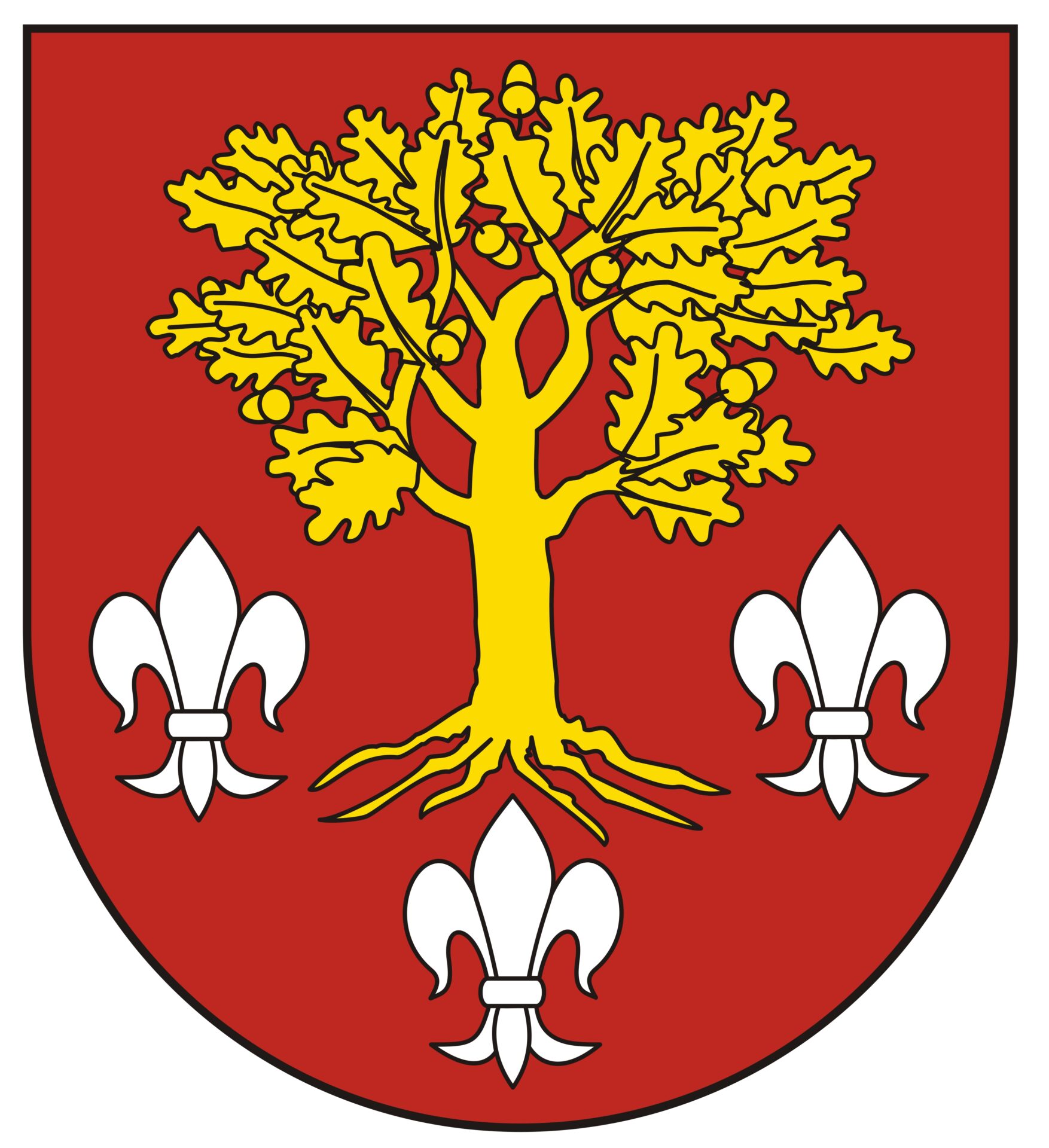 Herb Powiatu Poddębickiego