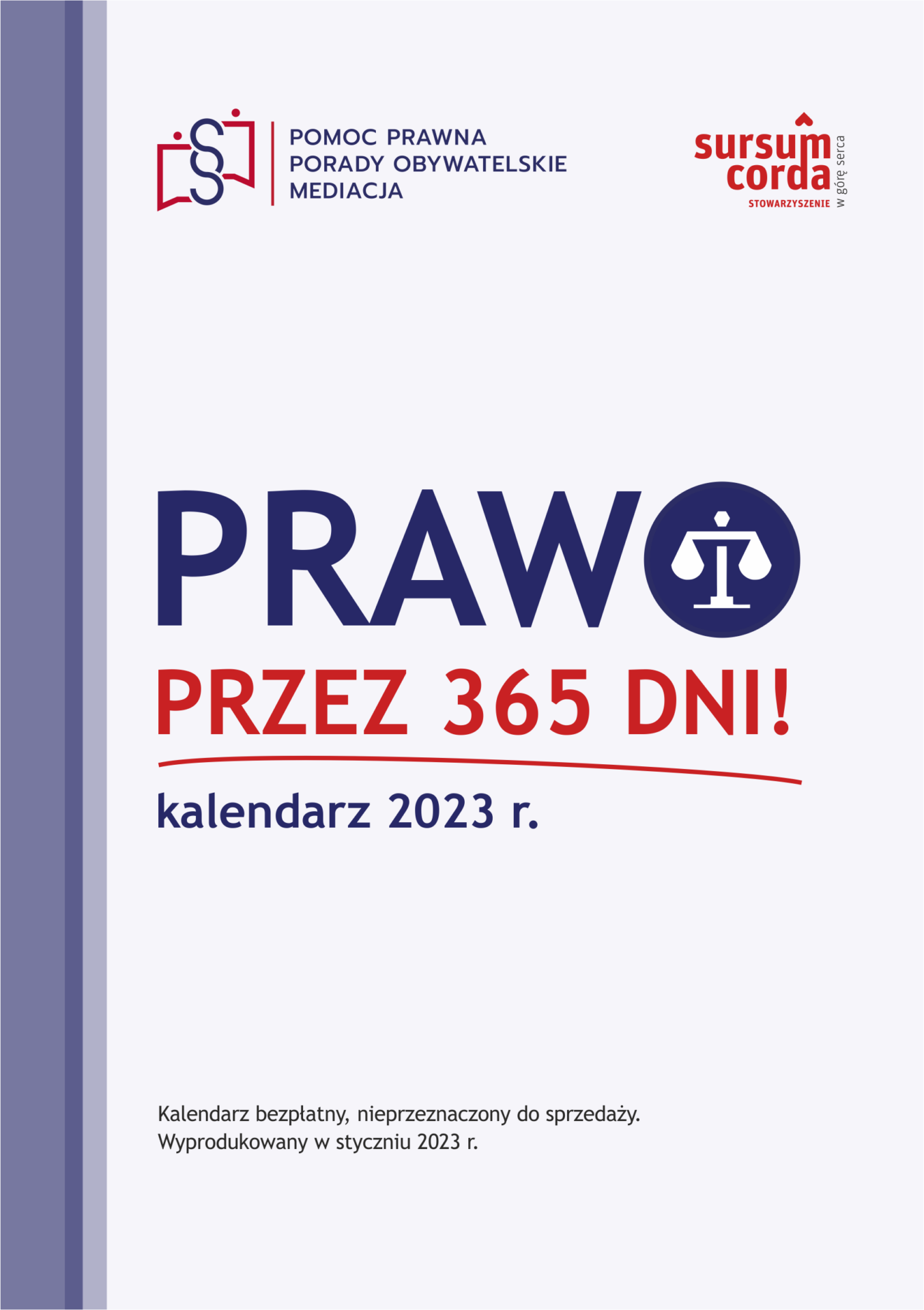 Kalendarz 2023 - na www okładka