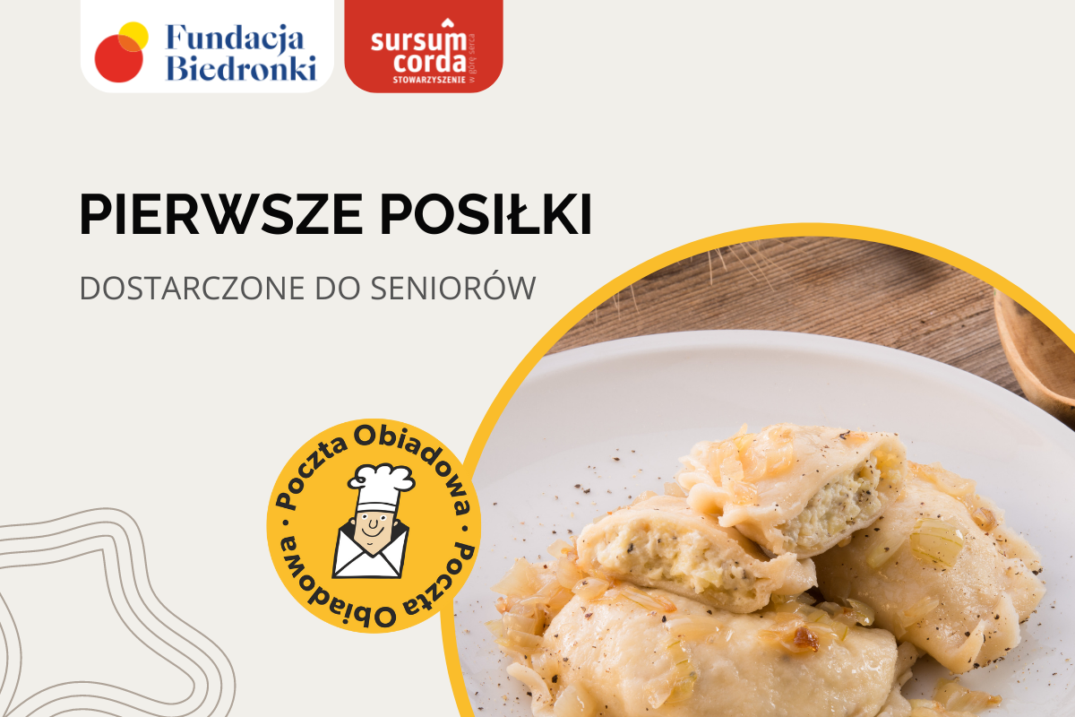 Ruszyły dostawy darmowych, ciepłych posiłków do seniorów z Nowego Sącza