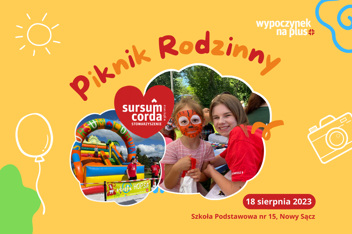 Piknik Rodziny dla uczestników wypoczynku z Sursum Corda 2023