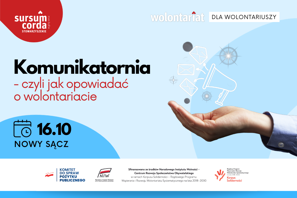 Nowy Sącz! Warsztaty rozwijające dla wolontariuszy