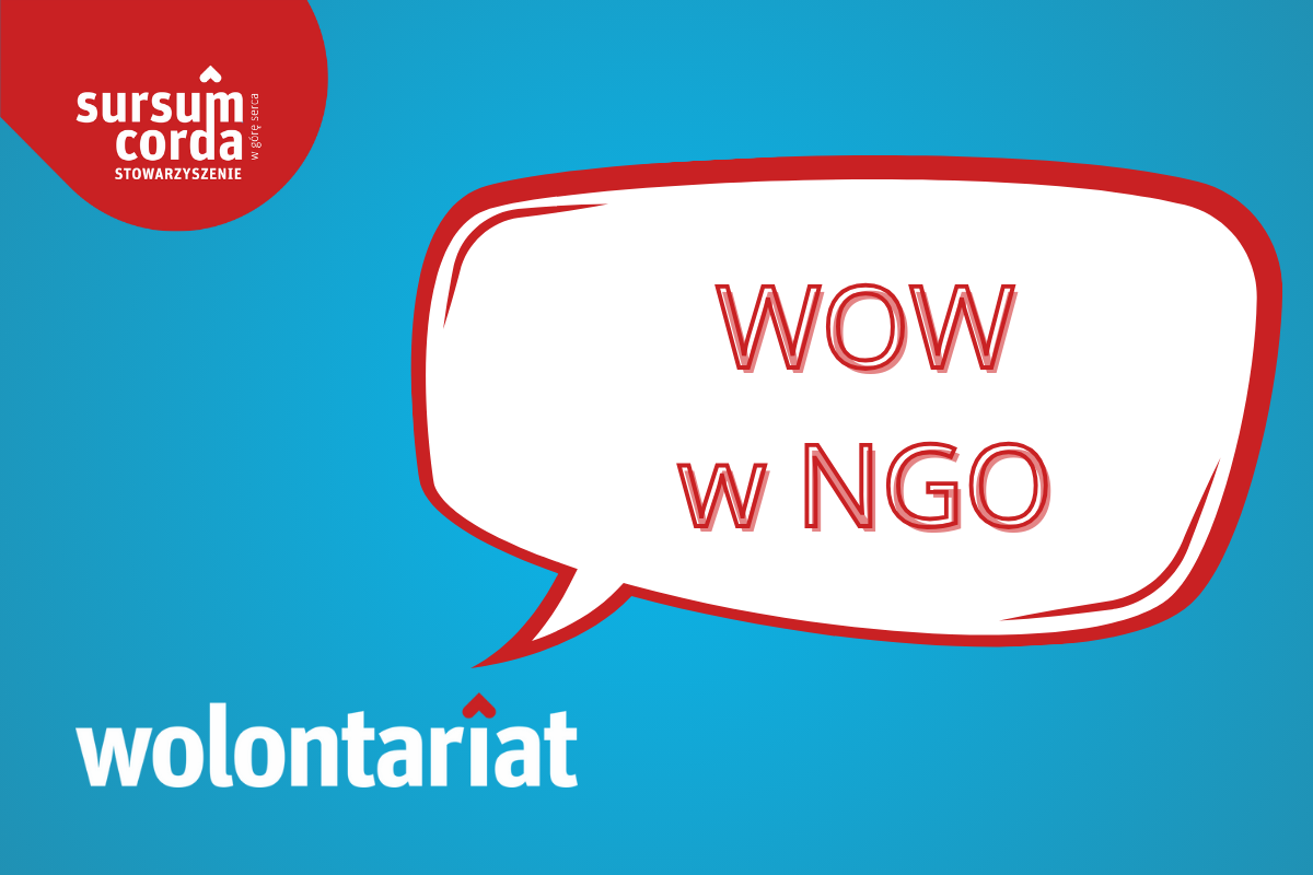 Nowość w świecie wolontariatu w Polsce! WOW w NGO