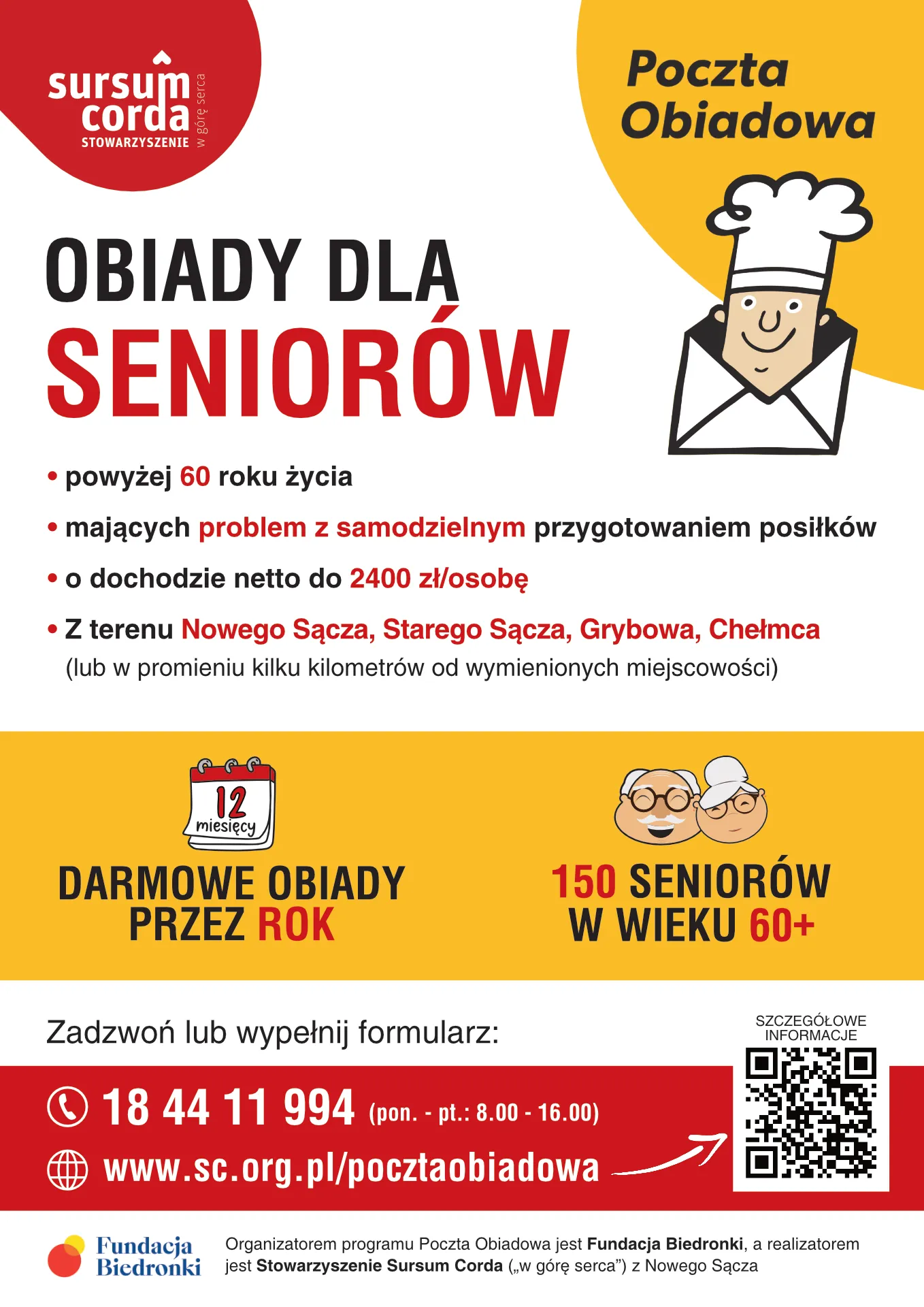 Poczta Obiadowa Plakat A3
