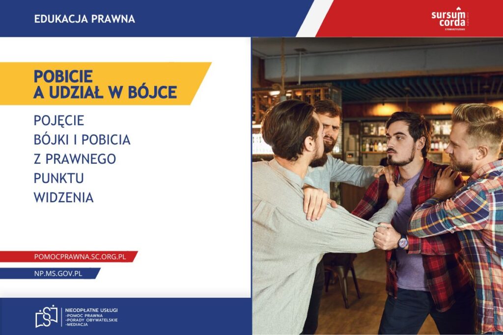 Pobicie a udział w bójce