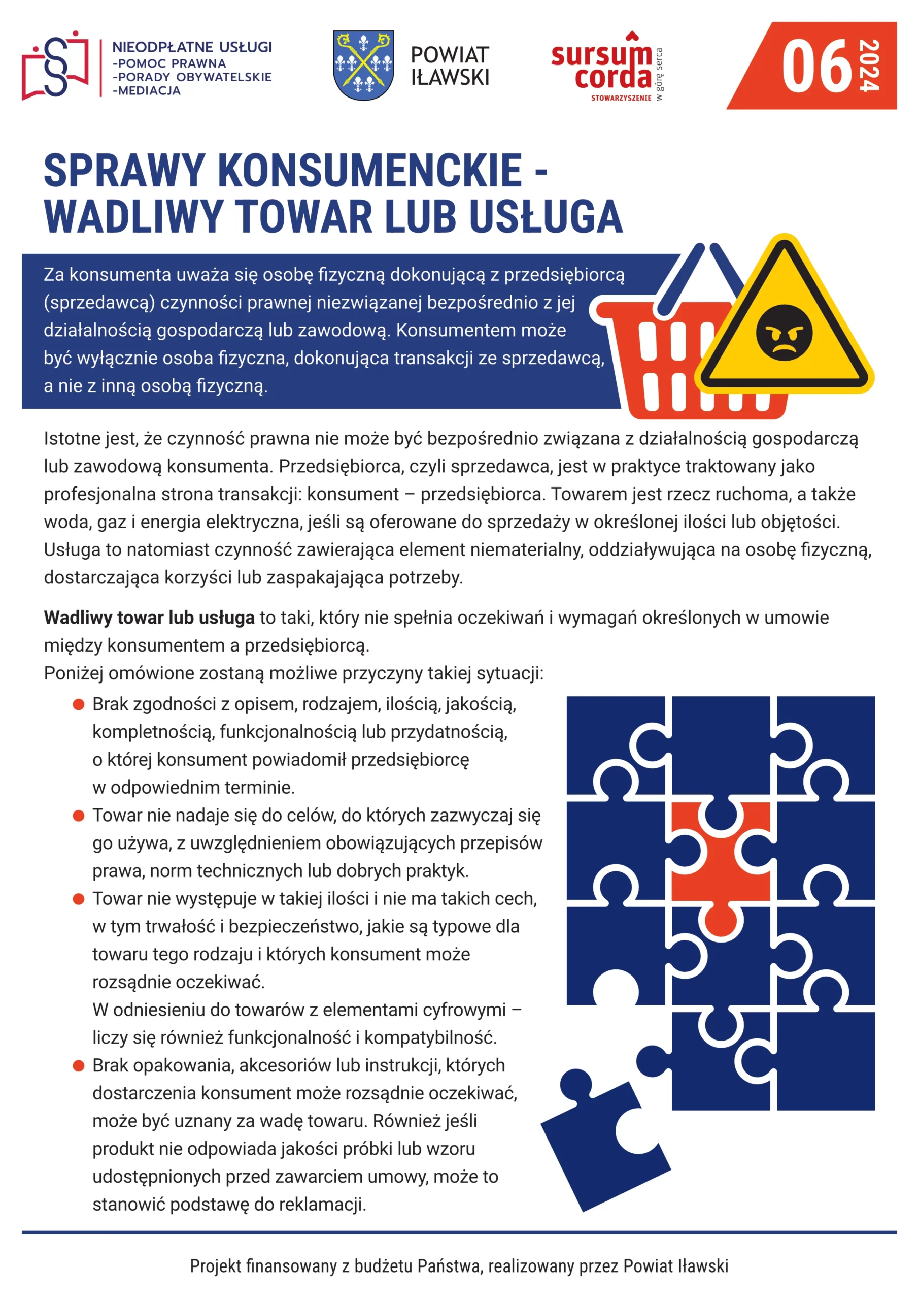 Broszura 6 Sprawy konsumenckie