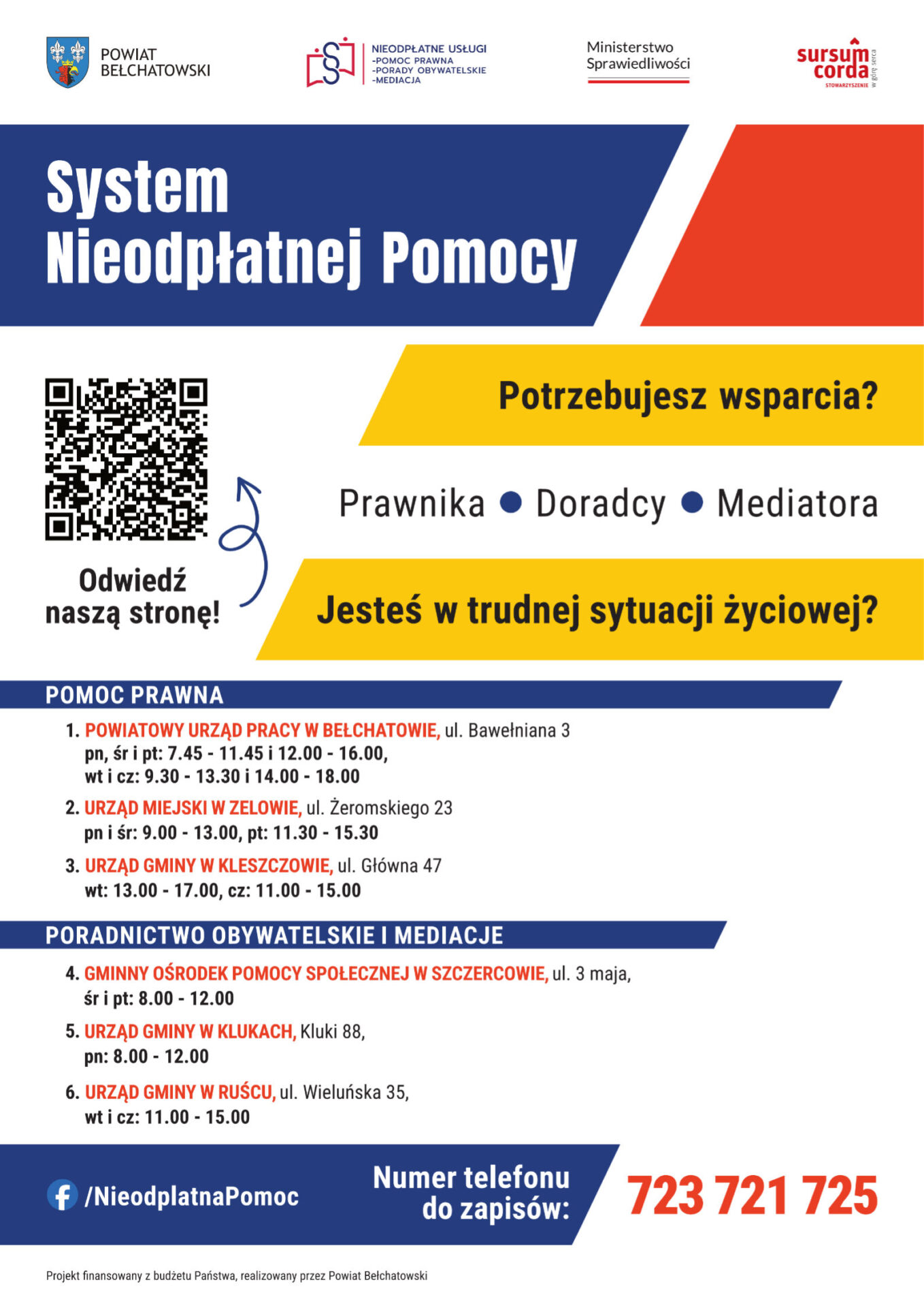 Plakat ze spadami