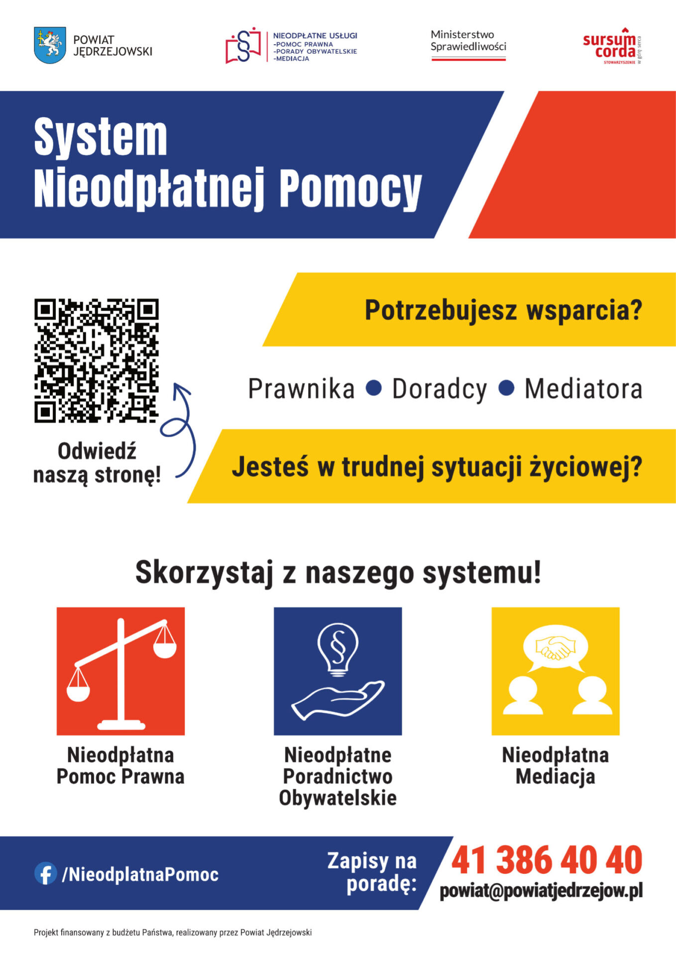 Plakat ze spadami
