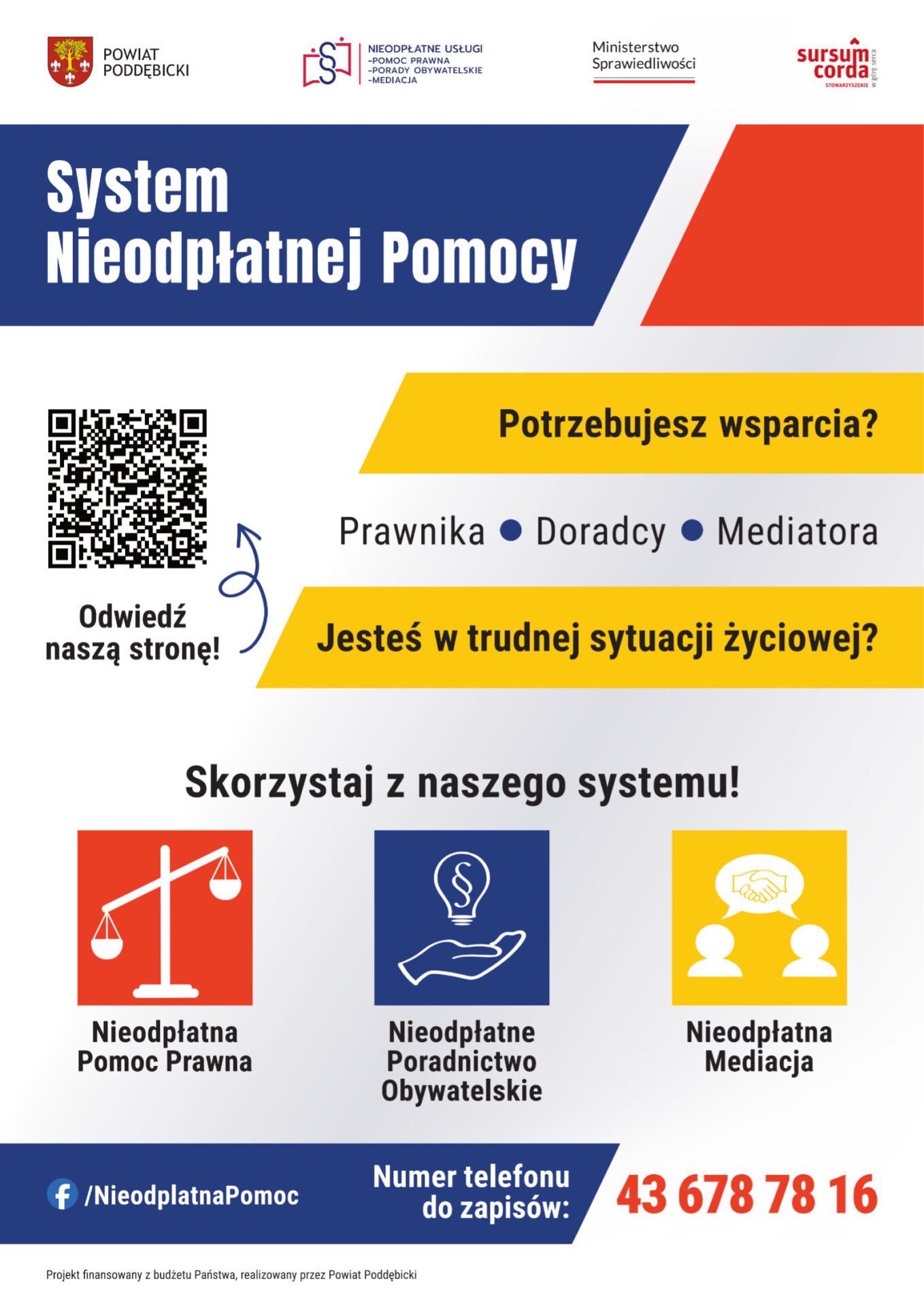 Plakat ze spadami