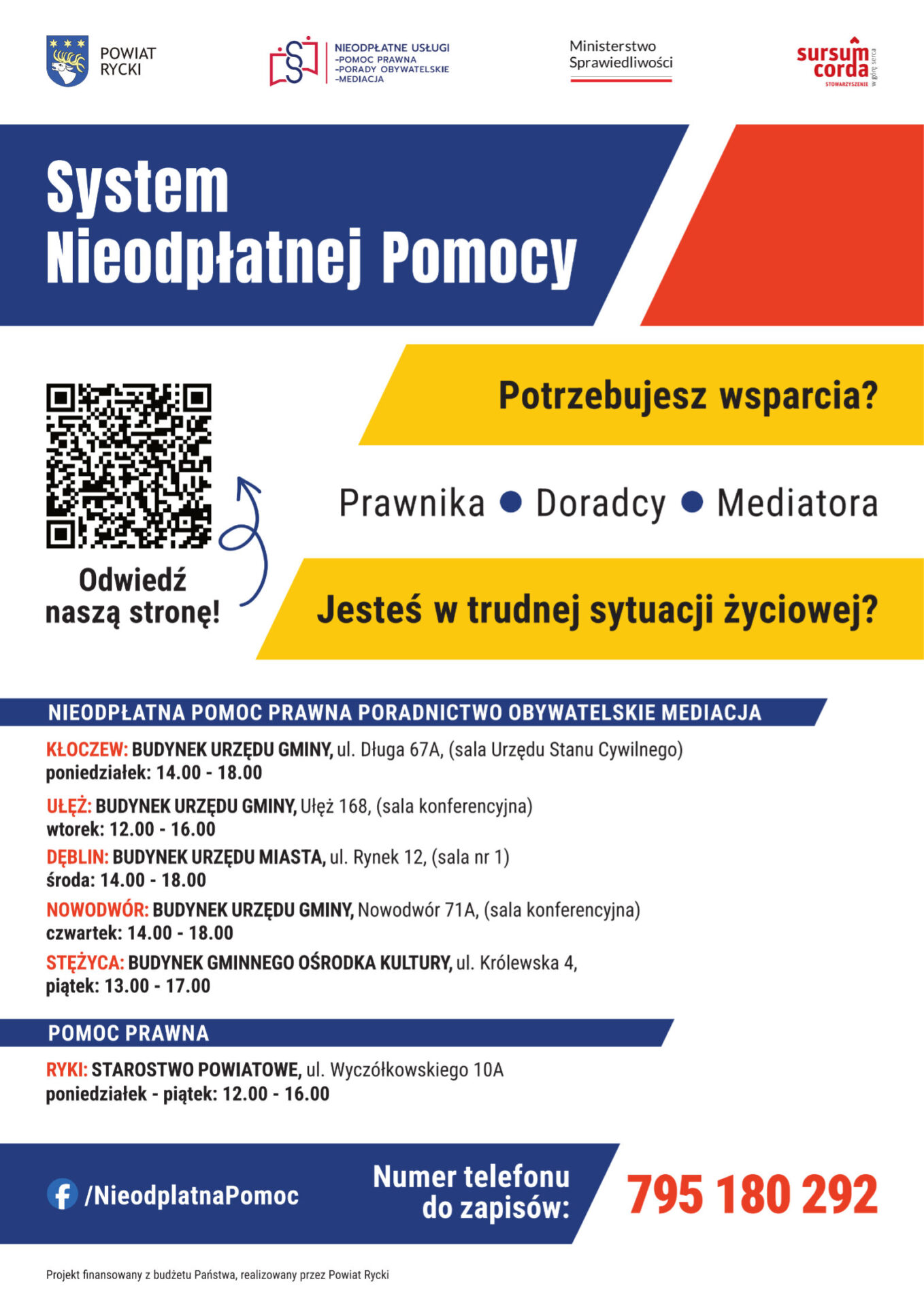 Plakat ze spadami