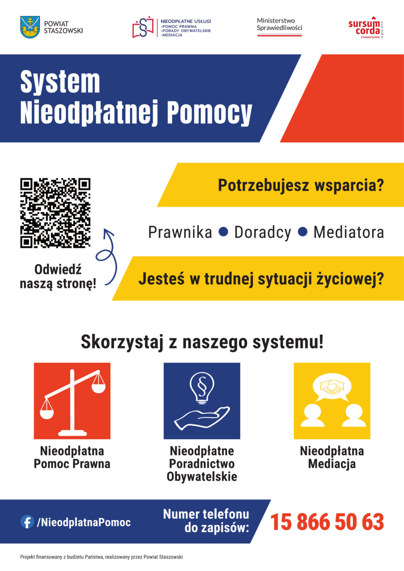 Plakat ze spadami