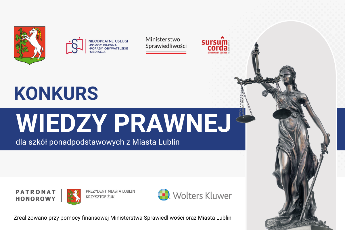Zrealizowano przy pomocy finansowej Ministerstwa Sprawiedliwości oraz Miasta Lublin (2)
