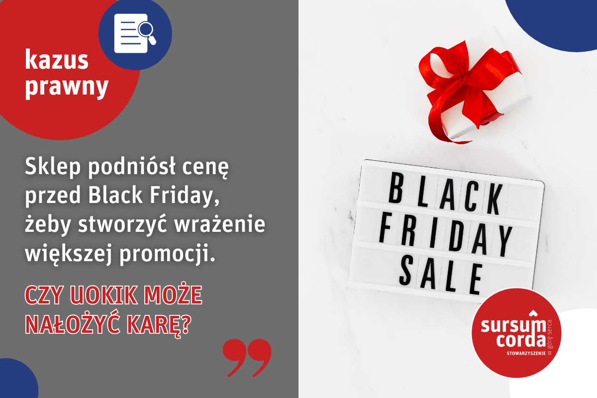 Kazus prawny: Fałszywa promocja na Black Friday
