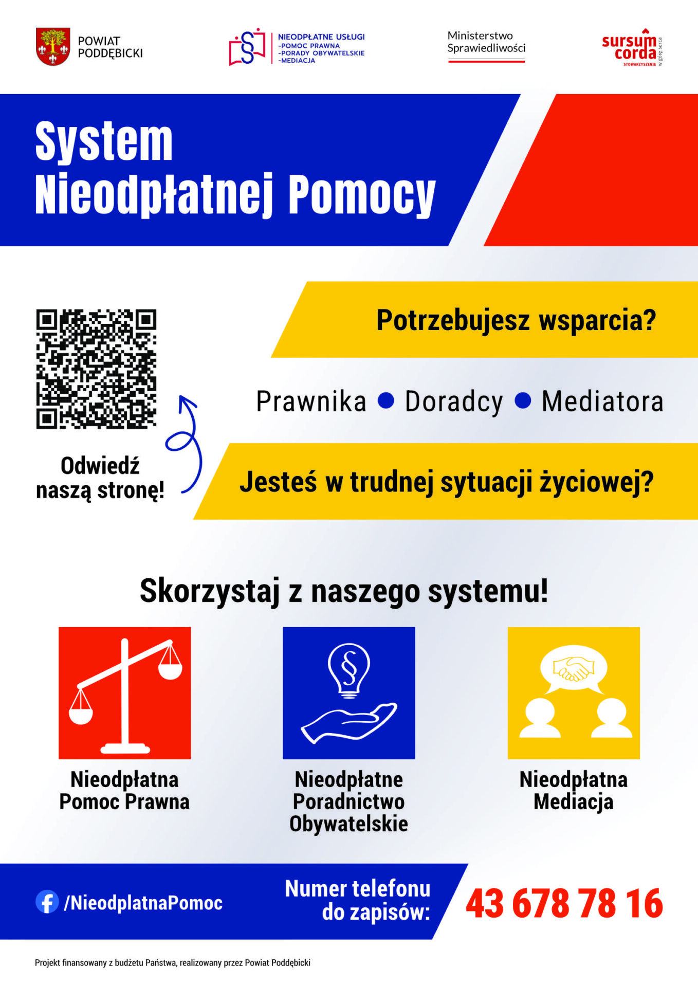 Plakat ze spadami