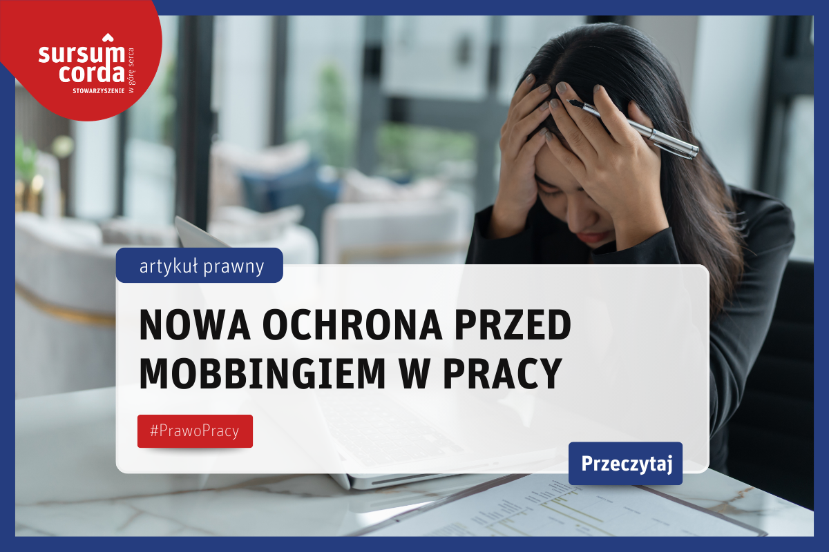 Nowa ochrona przed mobbingiem w pracy – wyższe zadośćuczynienie i prostsze zasady
