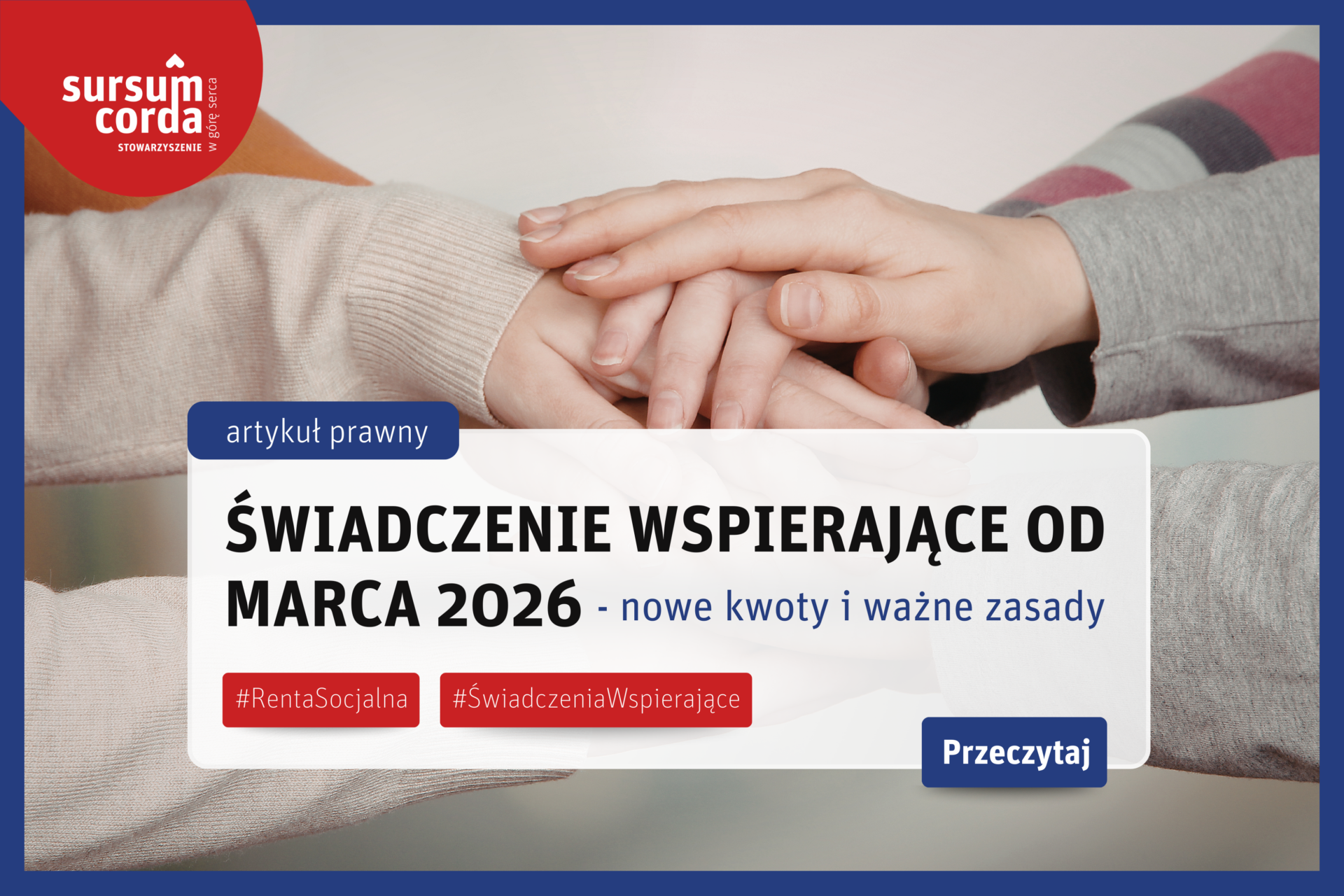 Świadczenie wspierające od marca 2026 – nowe kwoty i ważne zasady