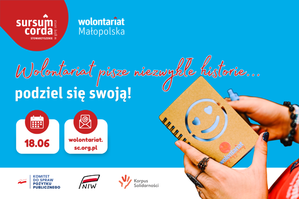 Twoja historia wolontariatu szuka czytelników — napisz do naszego kwartalnika!